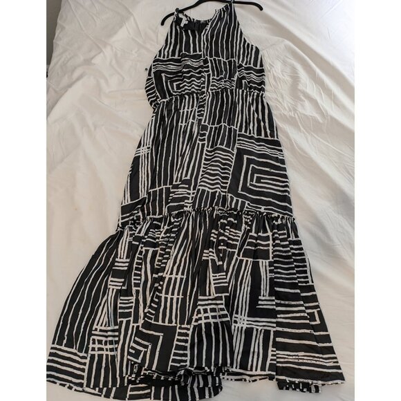 Chico’s “El Rio” Halter Abstract Print Maxi Dress – NWOT – Size 3 (fits like 1x) - Picture 5 of 6